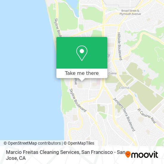 Mapa de Marcio Freitas Cleaning Services