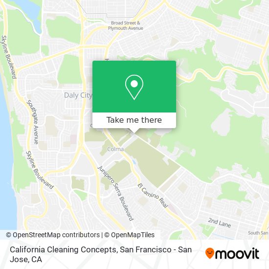 Mapa de California Cleaning Concepts