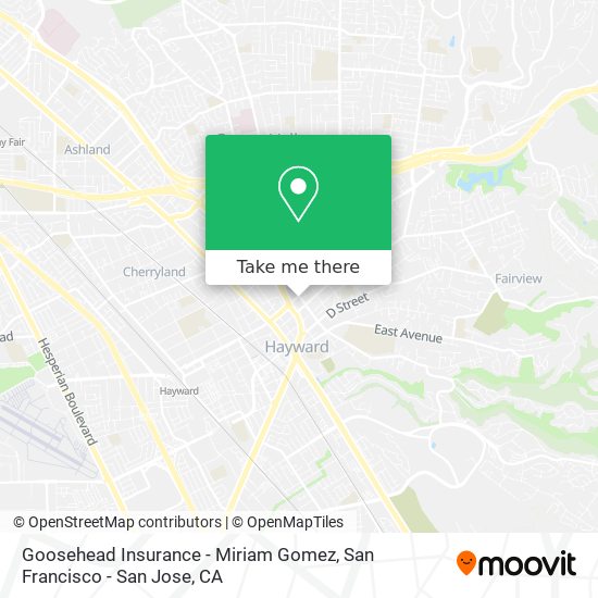 Goosehead Insurance - Miriam Gomez map