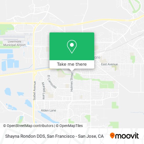 Shayna Rondon DDS map