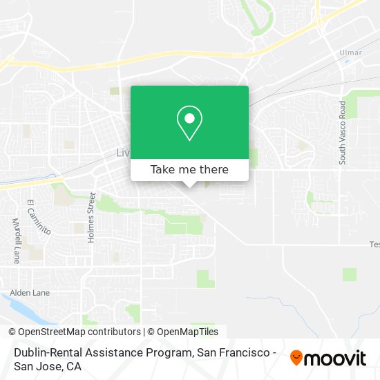 Mapa de Dublin-Rental Assistance Program