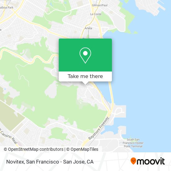 Novitex map