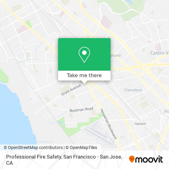 Professional Fire Safety map