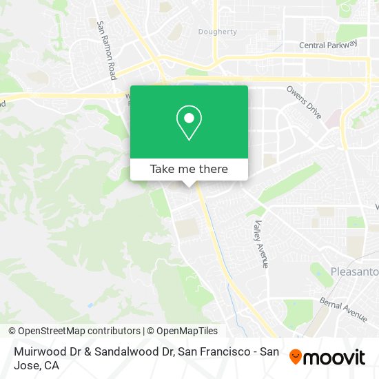 Mapa de Muirwood Dr & Sandalwood Dr