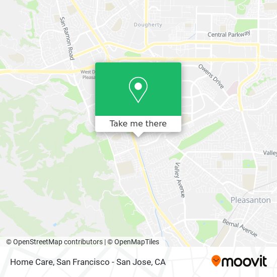 Home Care map