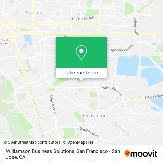 Williamson Business Solutions map