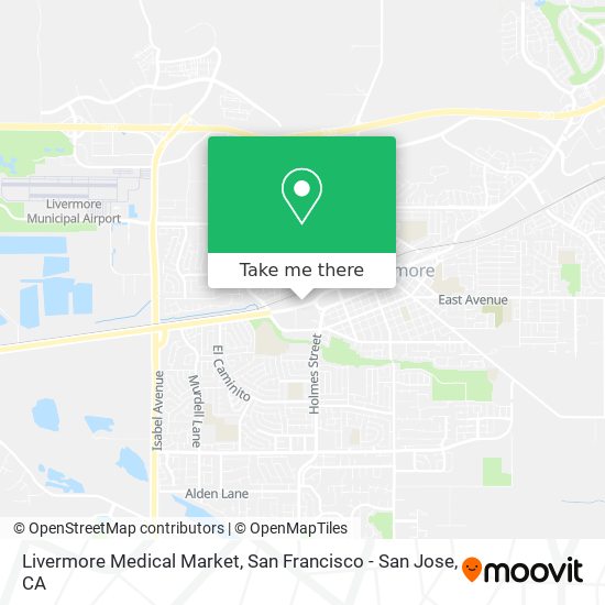 Mapa de Livermore Medical Market