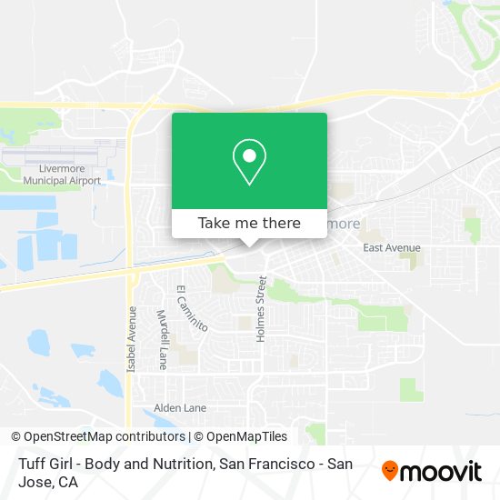 Tuff Girl - Body and Nutrition map