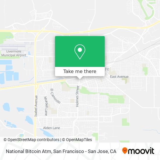 Mapa de National Bitcoin Atm