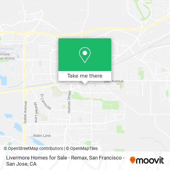 Livermore Homes for Sale - Remax map