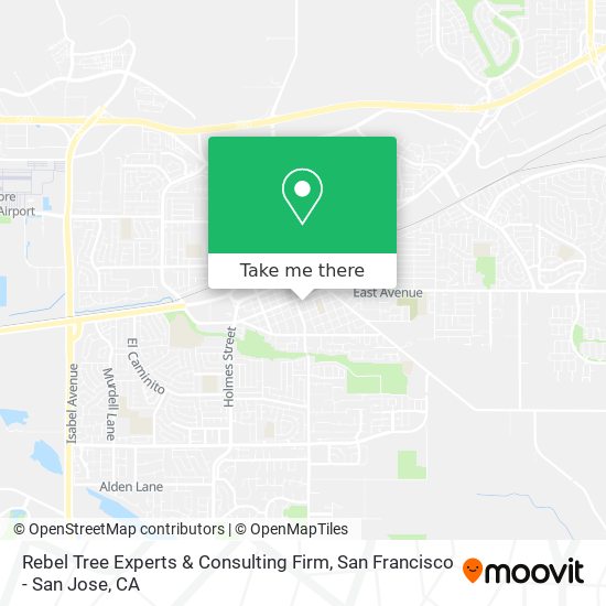 Rebel Tree Experts & Consulting Firm map