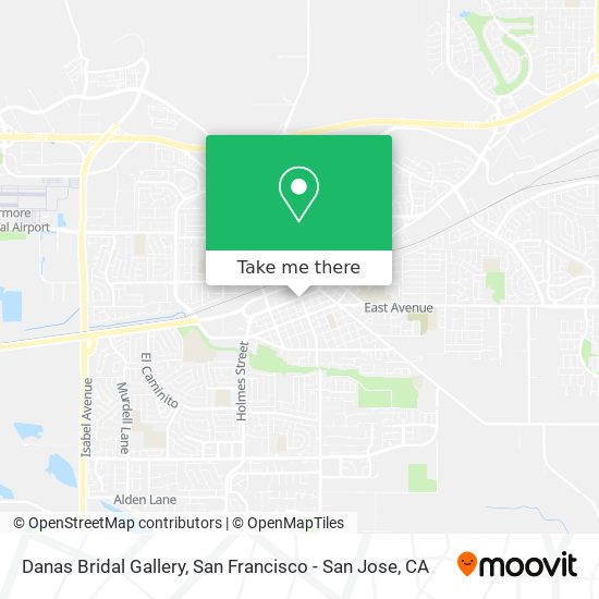 Danas Bridal Gallery map