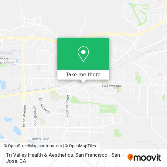 Tri Valley Health & Aesthetics map