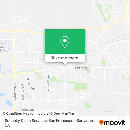 Squeeky Kleen Services map