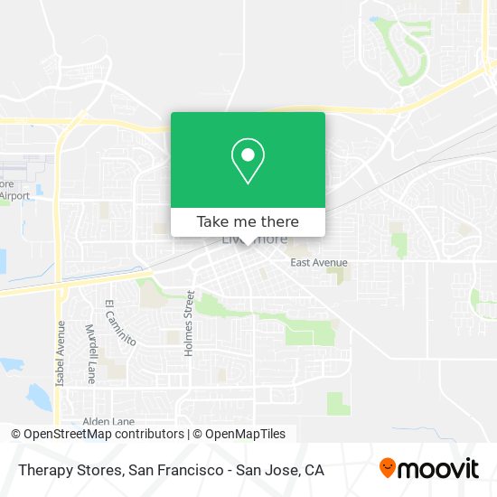 Therapy Stores map