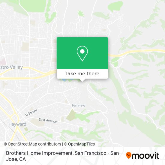 Brothers Home Improvement map