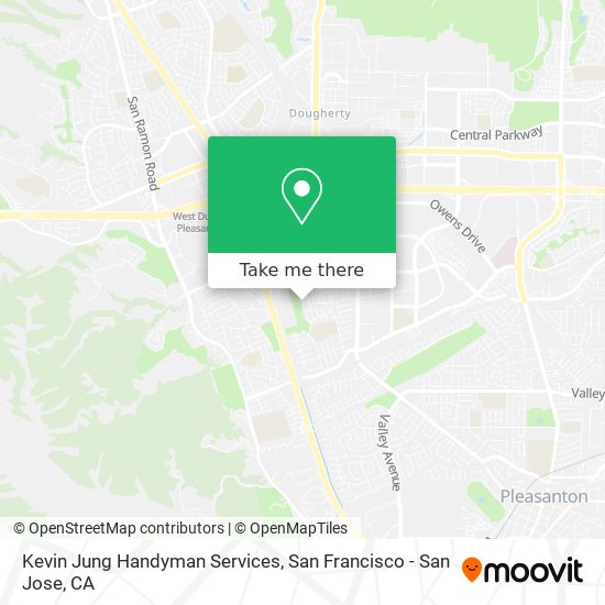 Kevin Jung Handyman Services map