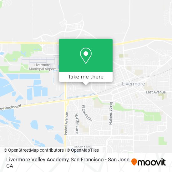 Livermore Valley Academy map