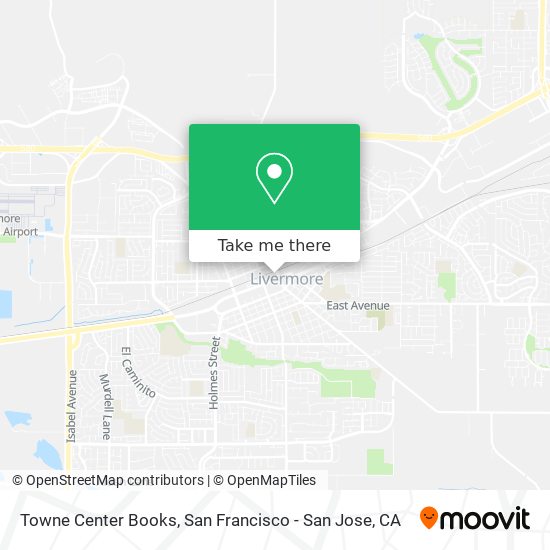 Towne Center Books map