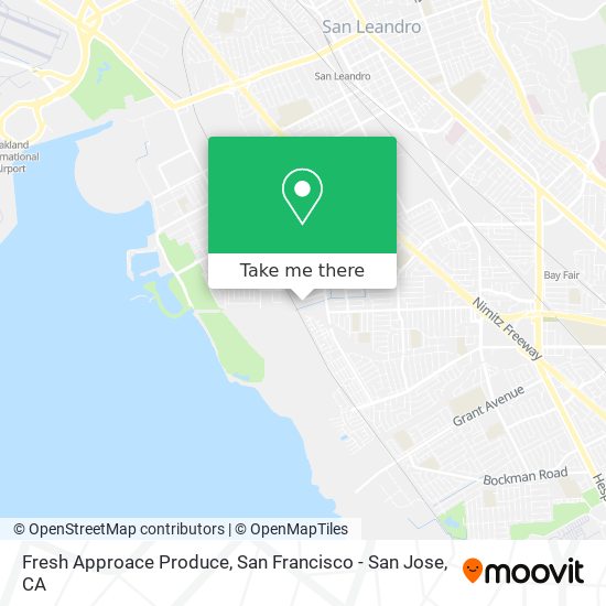 Fresh Approace Produce map