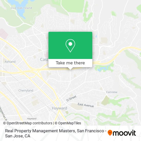 Real Property Management Masters map