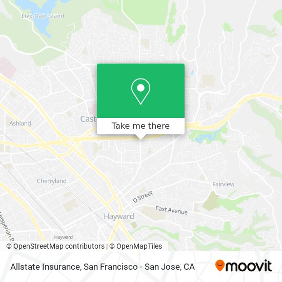 Mapa de Allstate Insurance