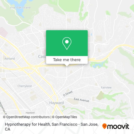 Hypnotherapy for Health map