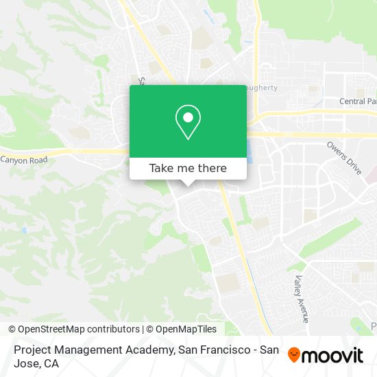 Project Management Academy map