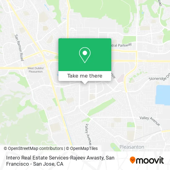 Intero Real Estate Services-Rajeev Awasty map