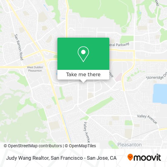 Judy Wang Realtor map