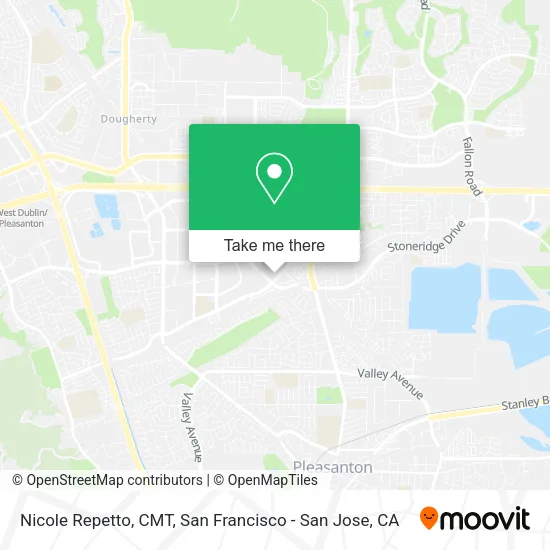 Nicole Repetto, CMT map