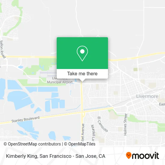 Mapa de Kimberly King