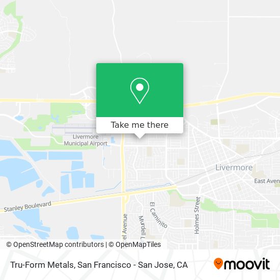 Tru-Form Metals map