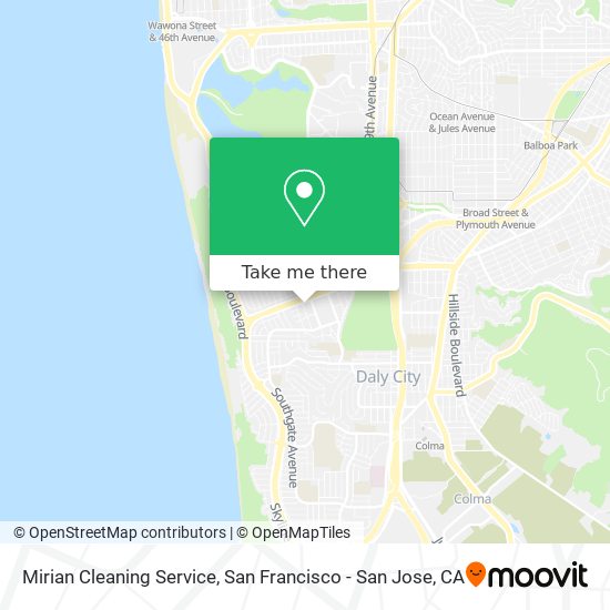 Mapa de Mirian Cleaning Service