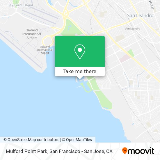 Mulford Point Park map