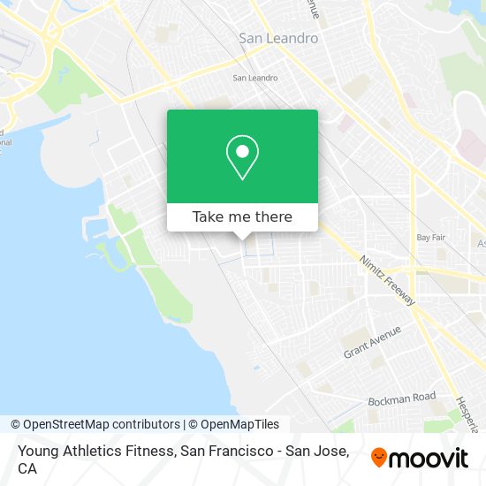 Mapa de Young Athletics Fitness