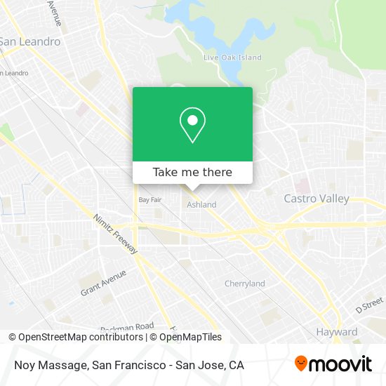 Mapa de Noy Massage