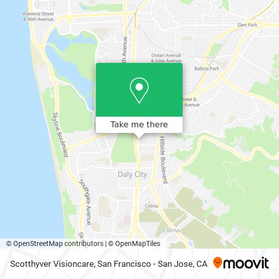 Scotthyver Visioncare map