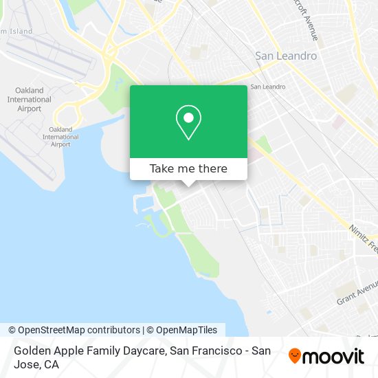 Golden Apple Family Daycare map