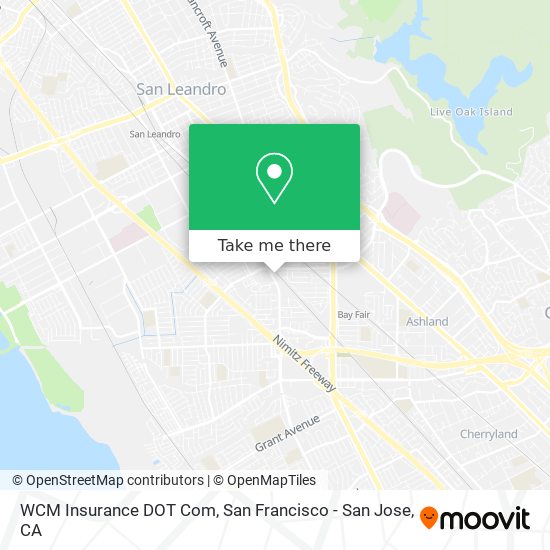 Mapa de WCM Insurance DOT Com