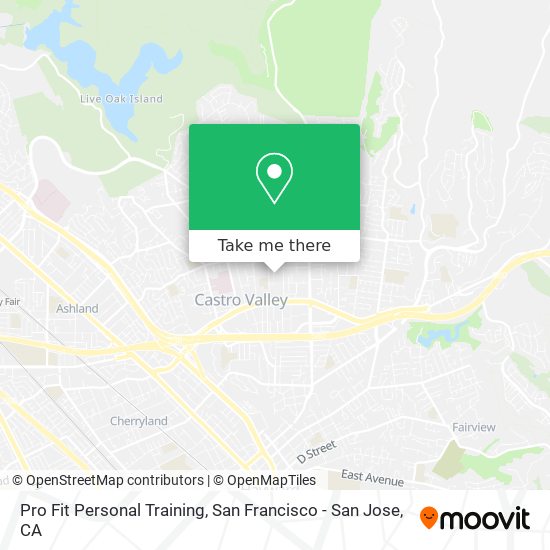 Mapa de Pro Fit Personal Training