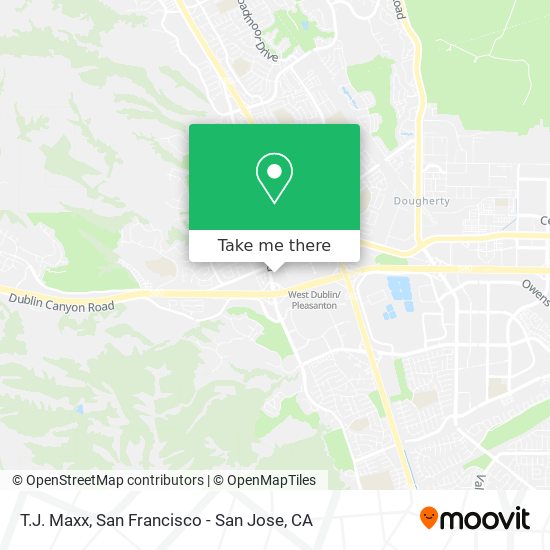 Mapa de T.J. Maxx