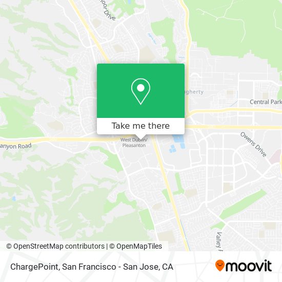 ChargePoint map