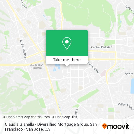 Claudia Gianella - Diversified Mortgage Group map