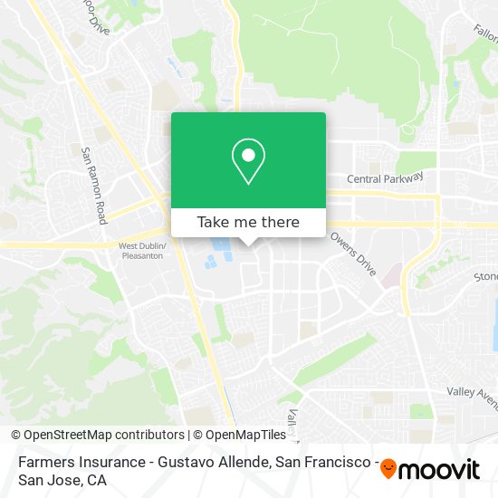 Farmers Insurance - Gustavo Allende map