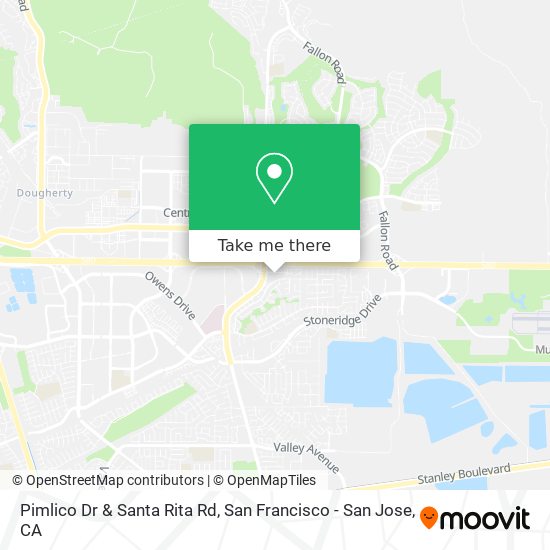 Mapa de Pimlico Dr & Santa Rita Rd