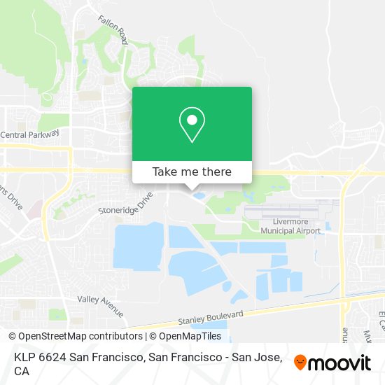 Mapa de KLP 6624 San Francisco