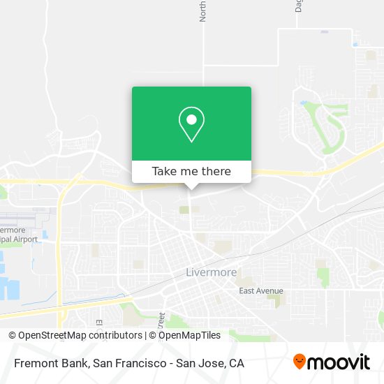 Fremont Bank map