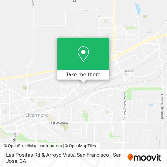 Mapa de Las Positas Rd & Arroyo Vista