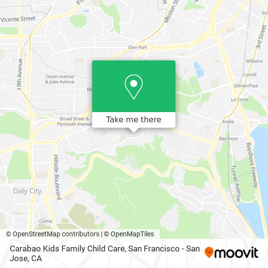 Carabao Kids Family Child Care map